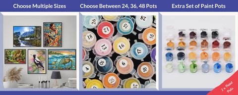 Paint by Numbers Kit-CuteOwl