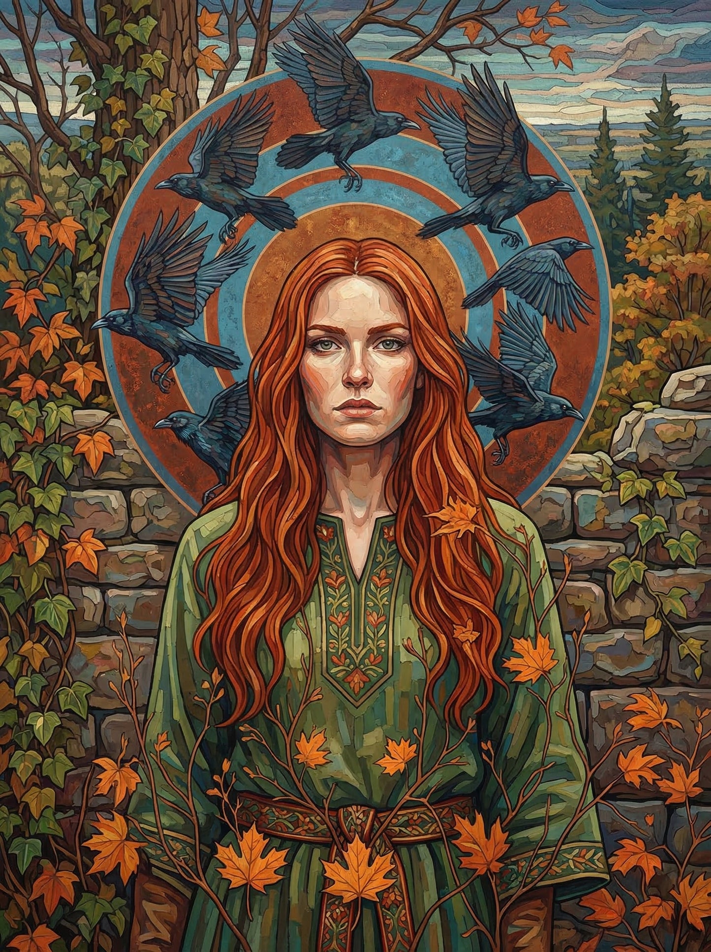 Autumn Maiden Ravens (120 Colours)