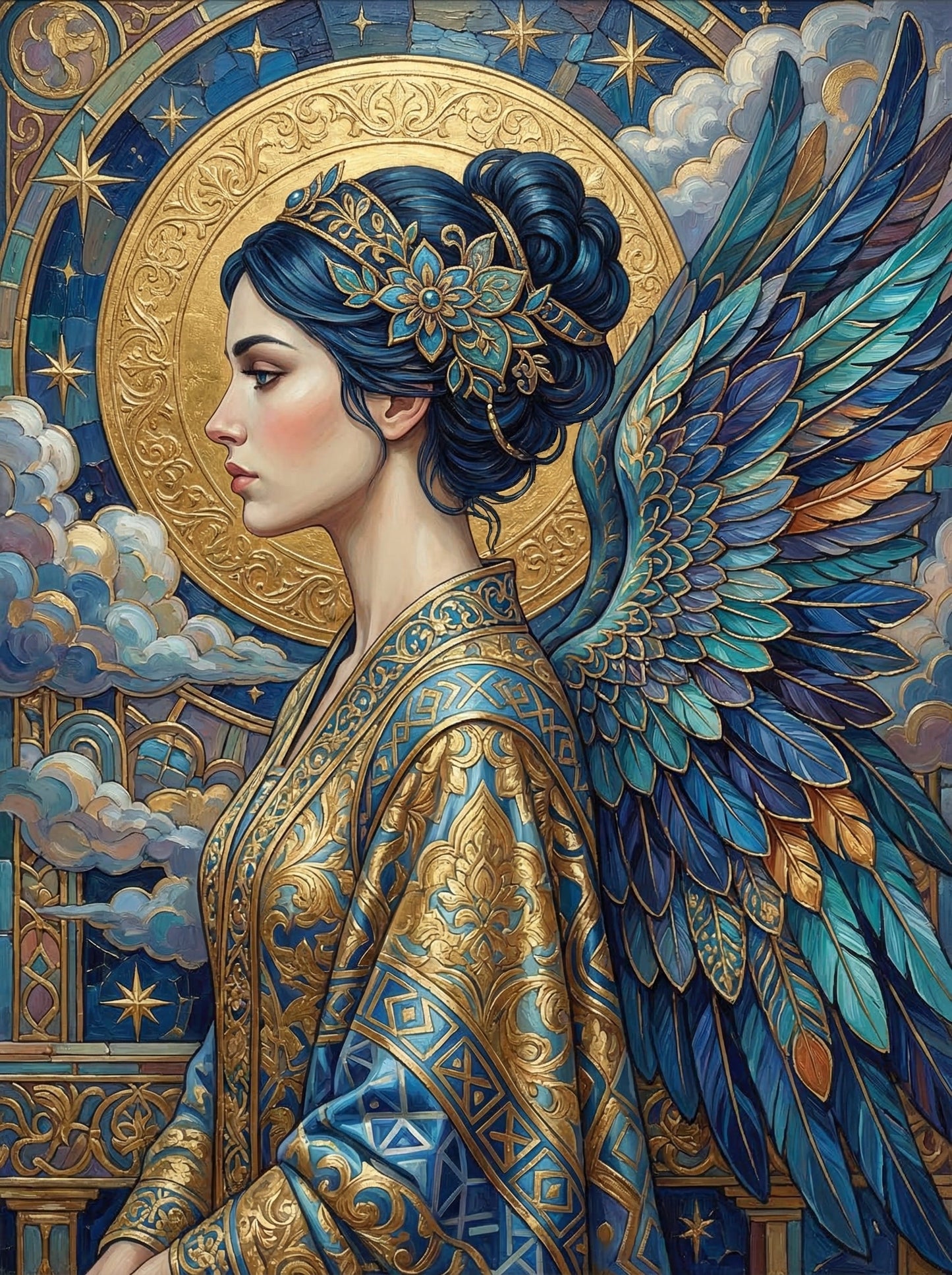 Celestial Angel With Wings (120 Colours)