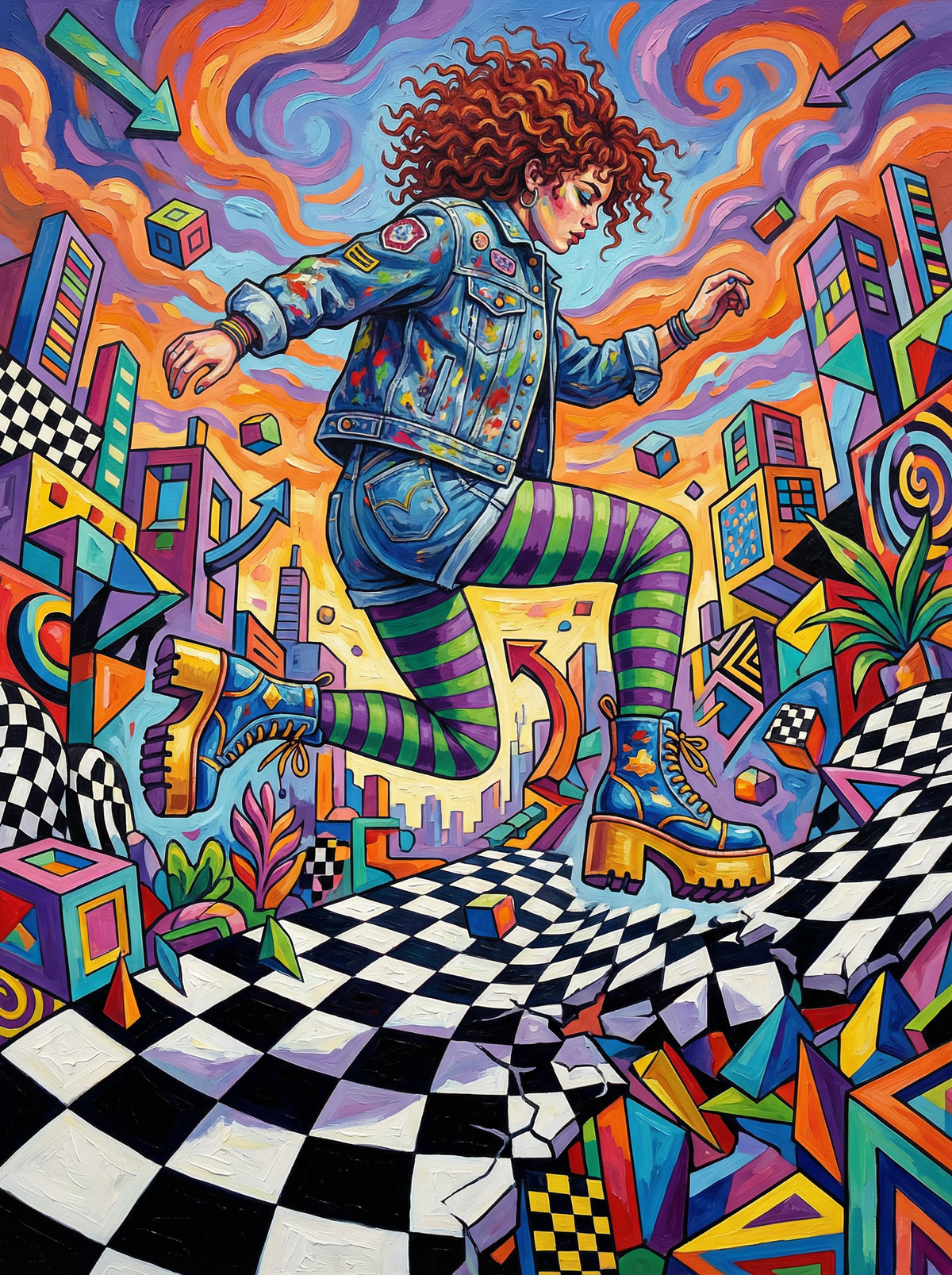 Colorful Dance Performer (80 Colours)