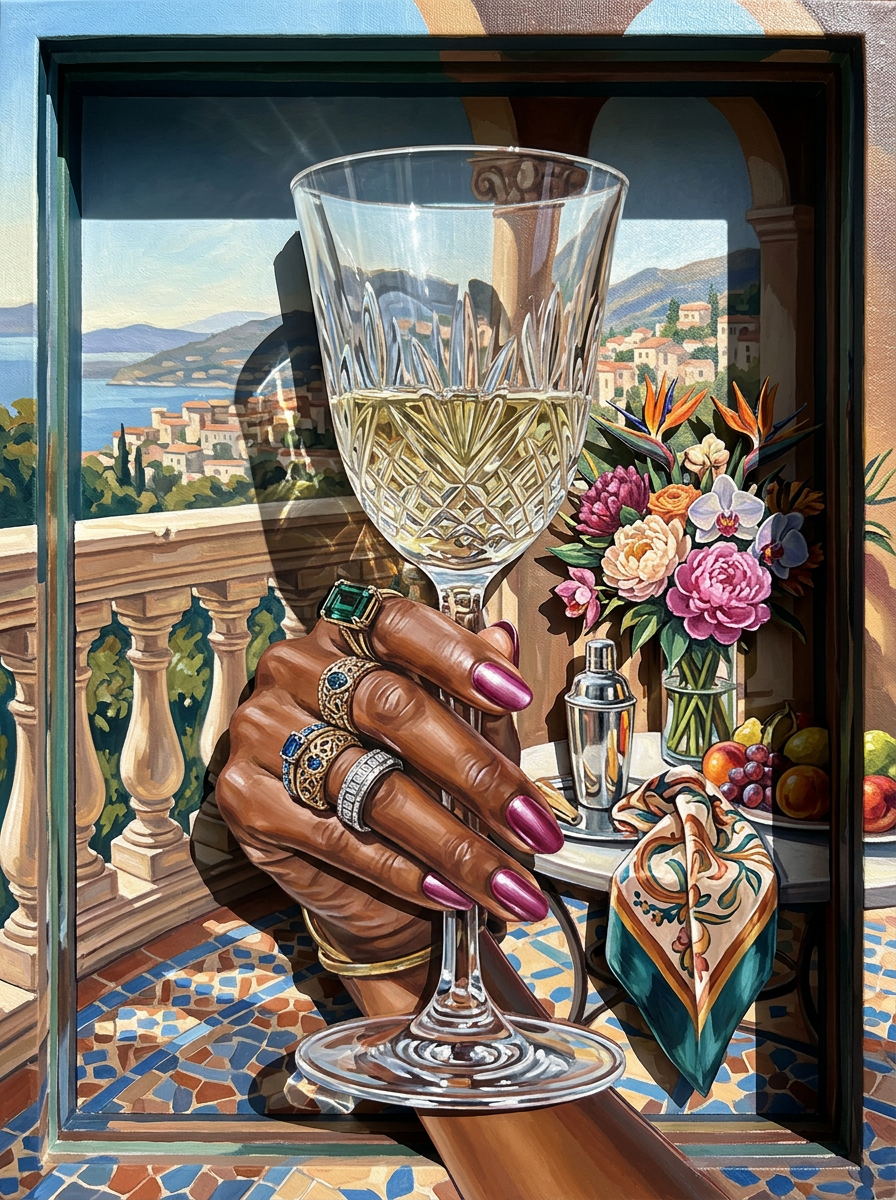 Crystal Wine Glass Riviera (80 Colours)