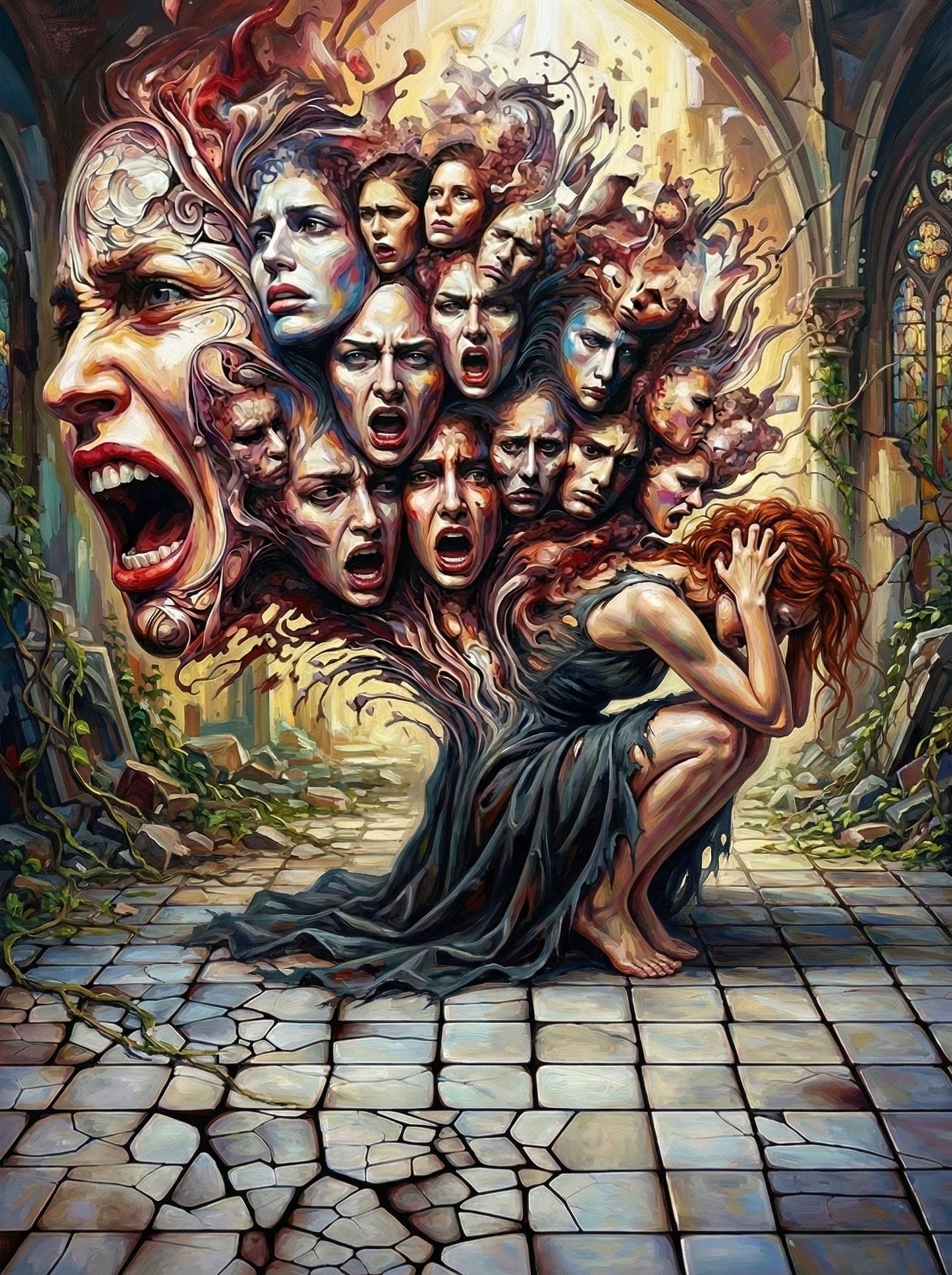 Demons Haunt Woman (80 Colours)