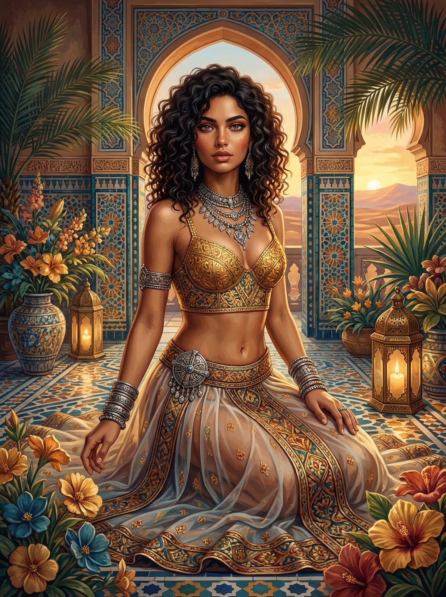 Desert Palace Woman (120 Colours)