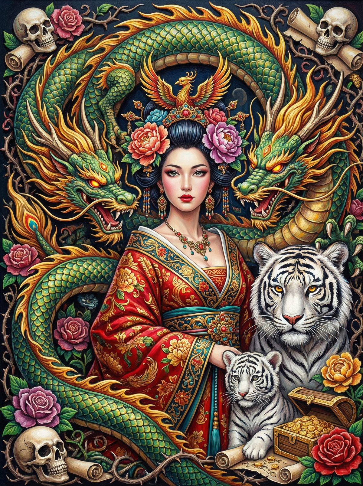 Dragon Guardian Empress (120 Colours)