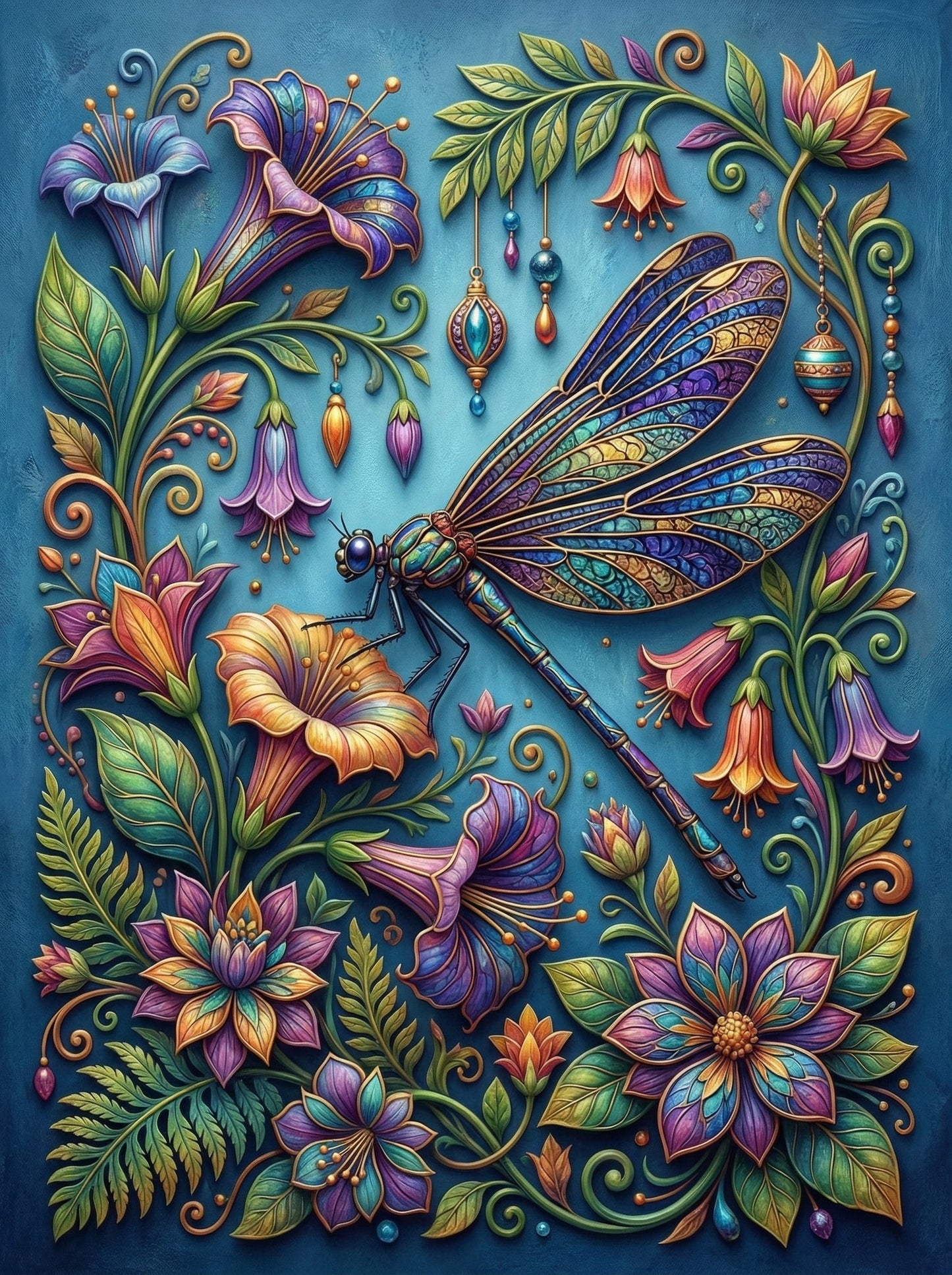 Dragonfly Garden Jewel (120 Colours)