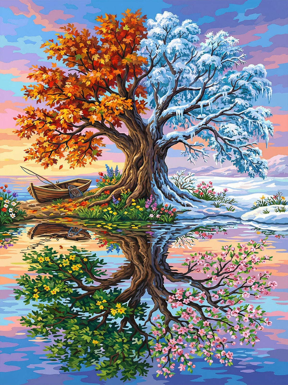 Four Season Tree (80 Colours)