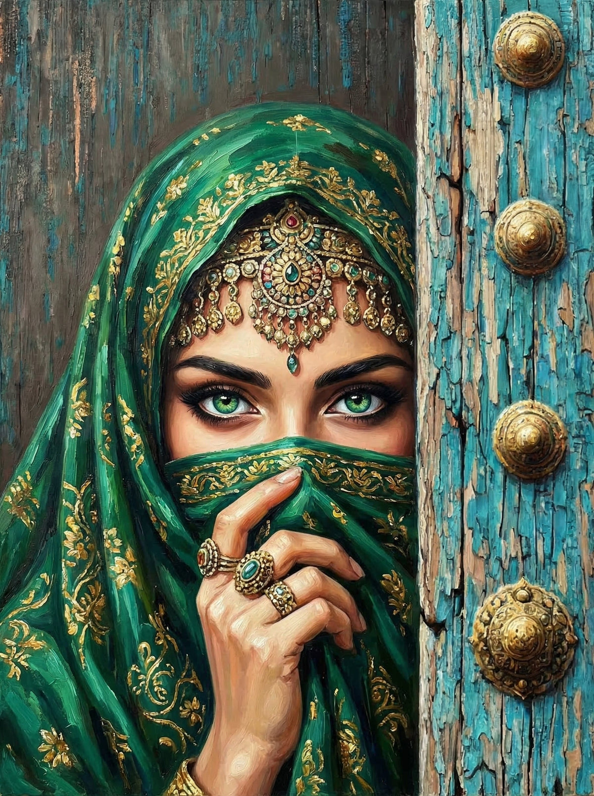 Emerald Veiled Mystery (80 Colours)