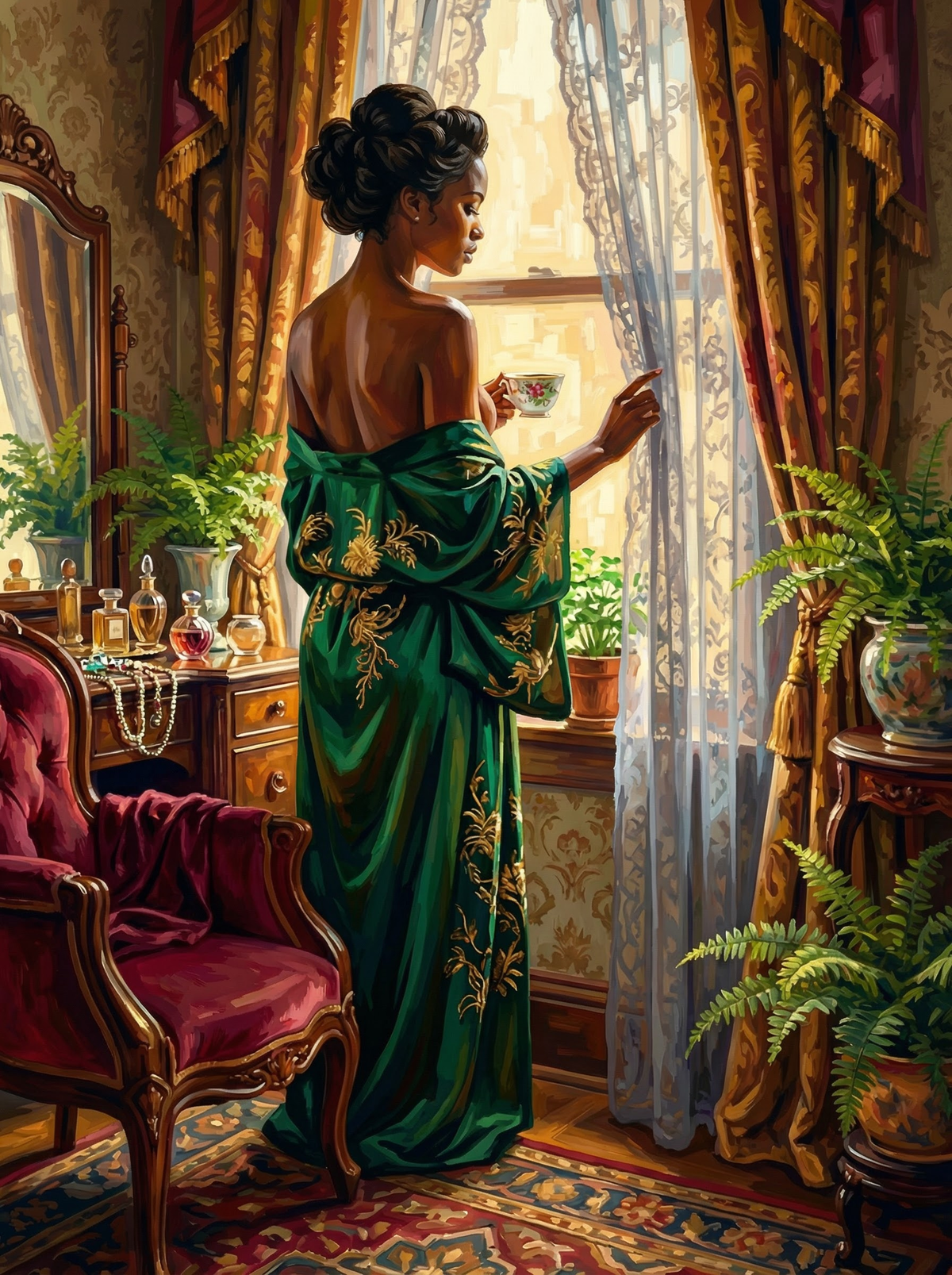 Emerald Window Reverie (120 Colours)