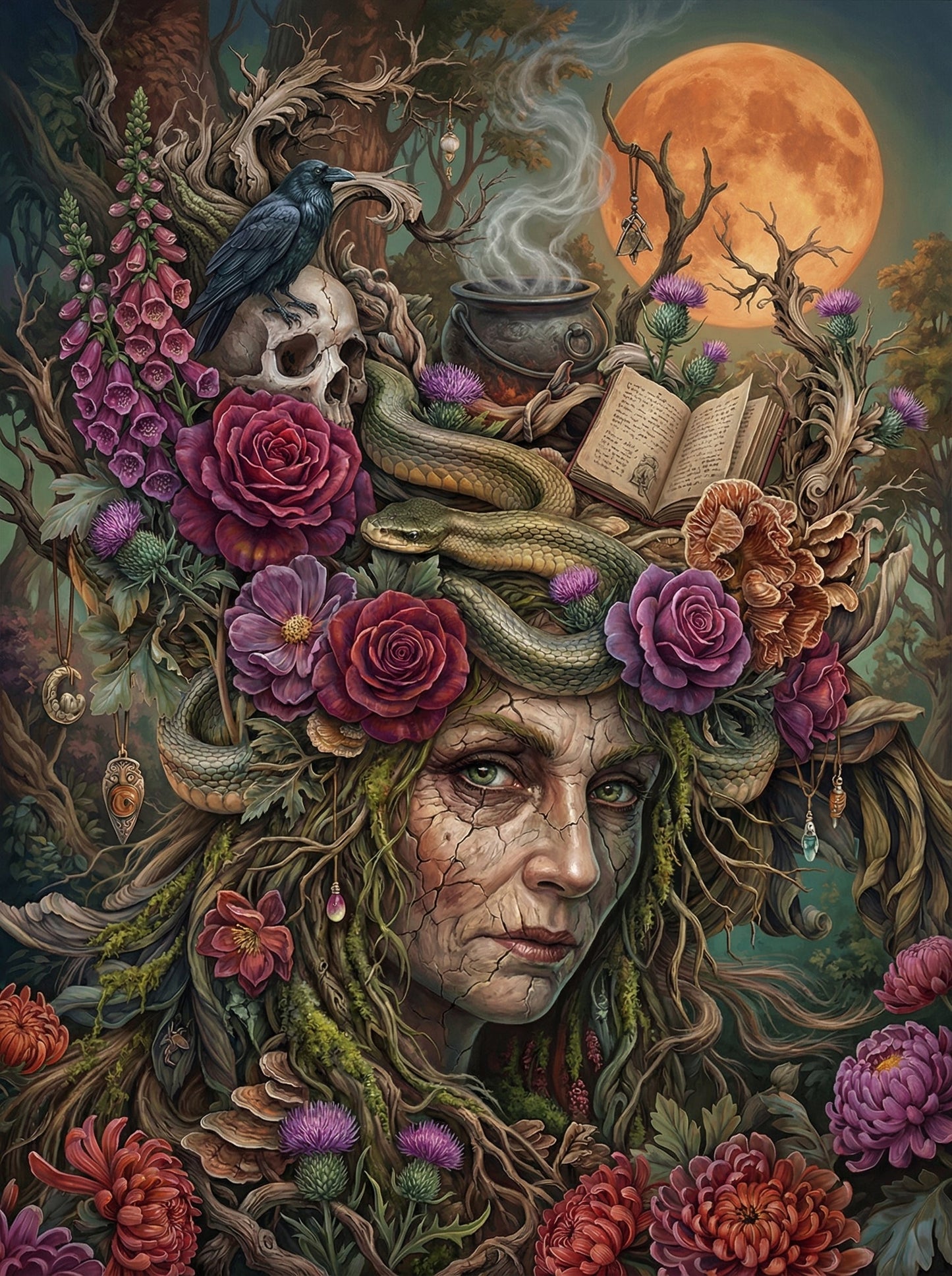 Enchanted Witch Garden (120 Colours)
