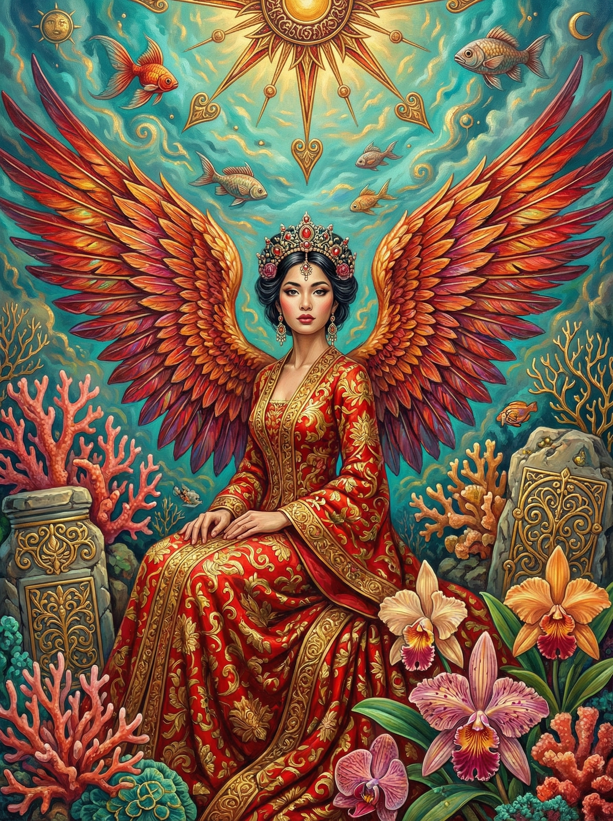 Golden Goddess Meditation (120 Colours)