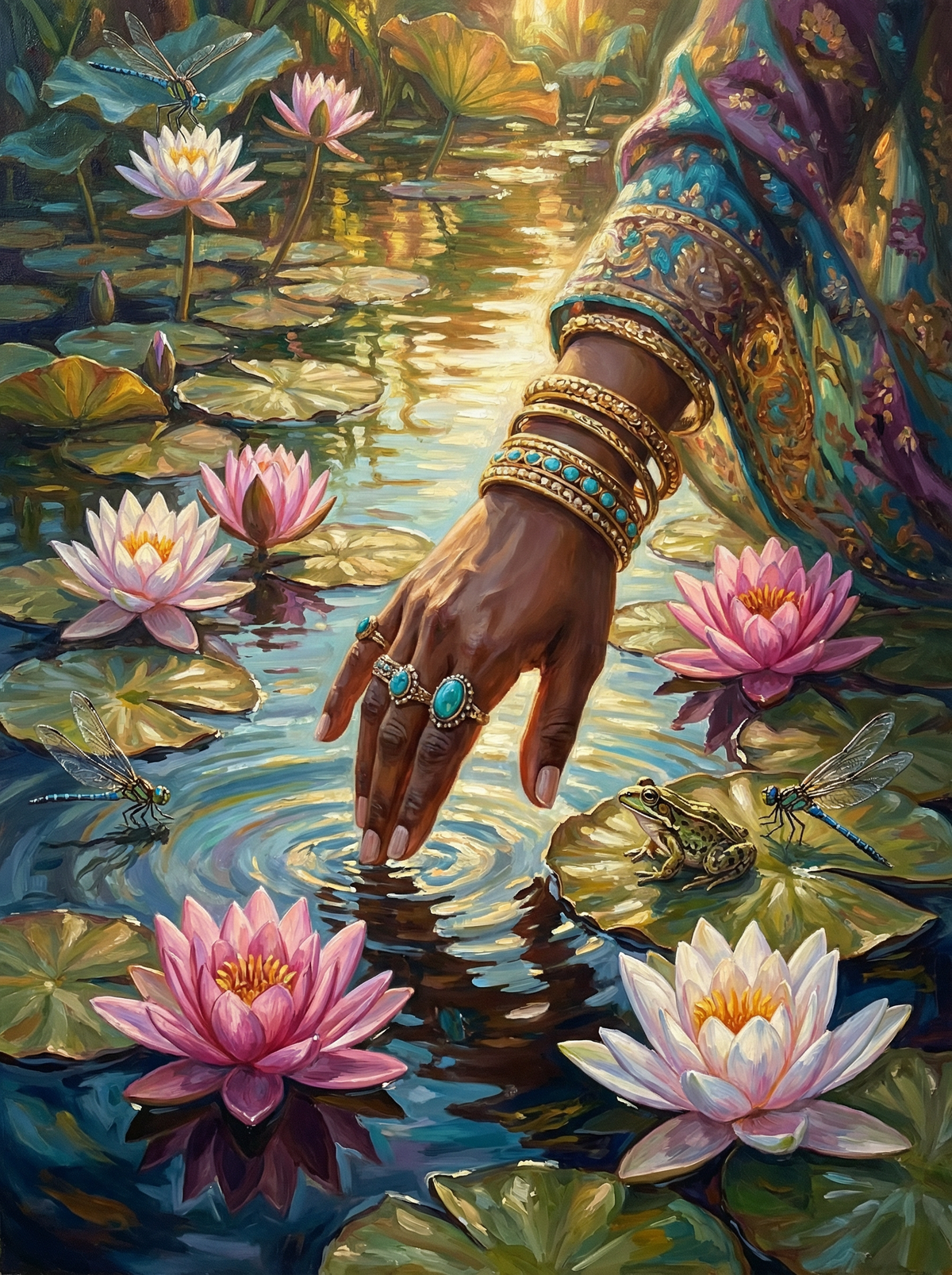 Lotus Pond Whisper (120 Colours)