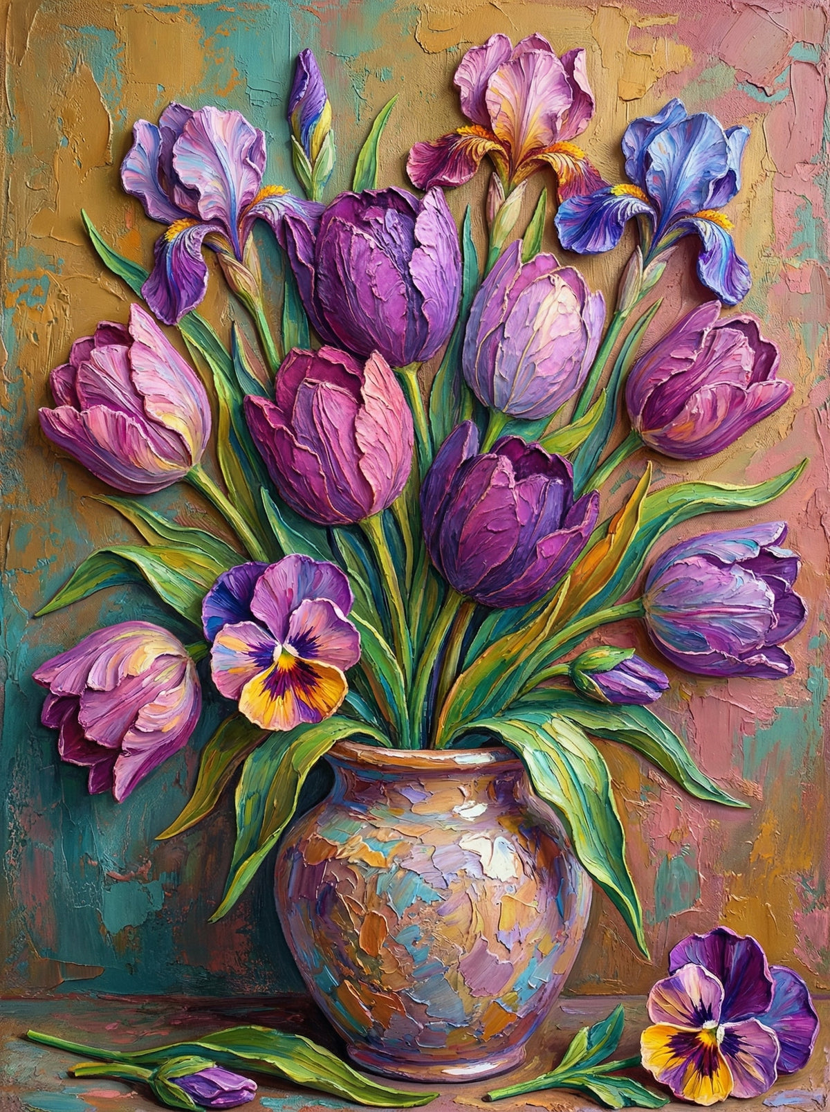 Iris Tulip Harmony (120 Colours)