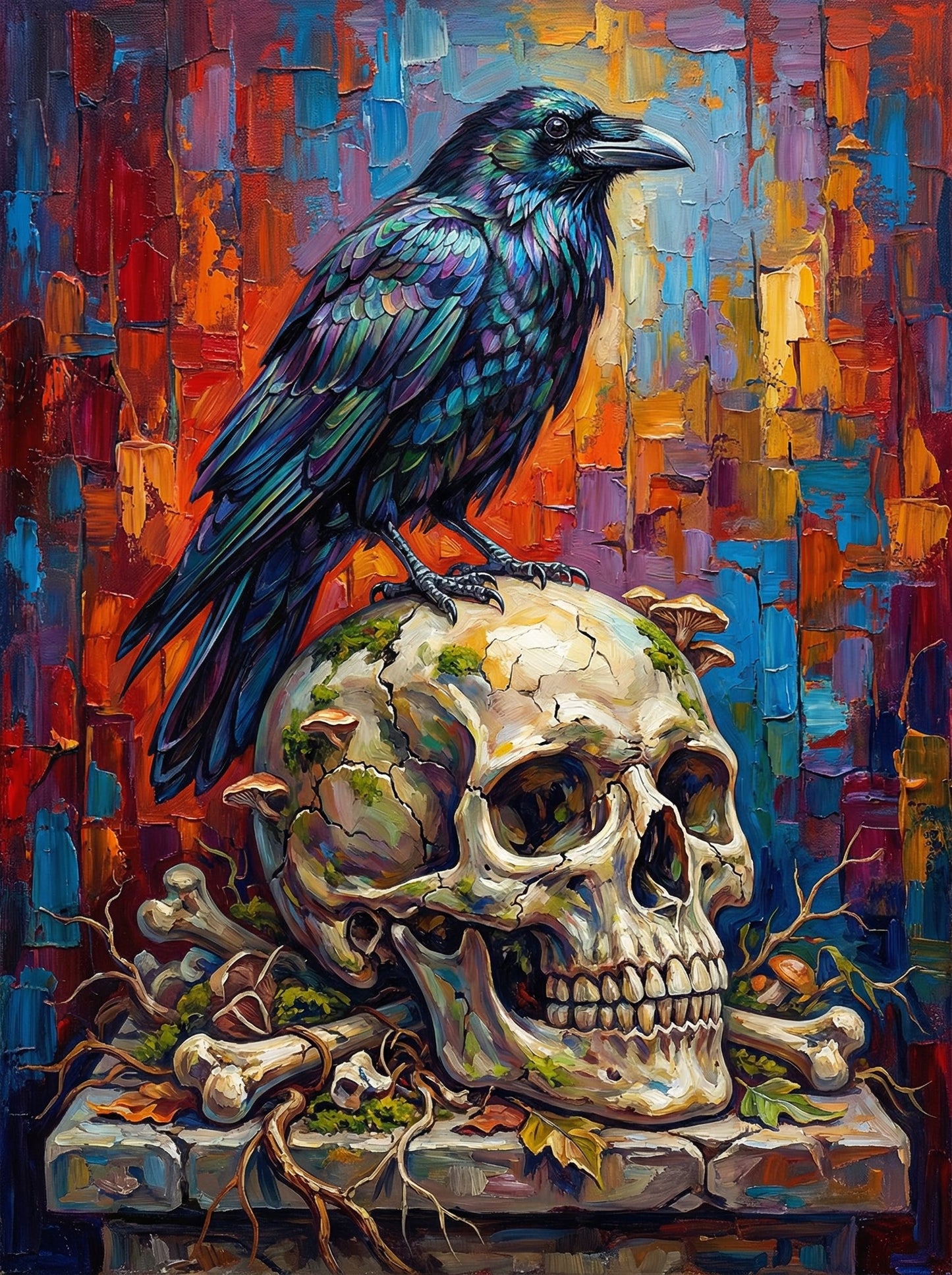 Raven of Forgotten Bones (80 Colours)