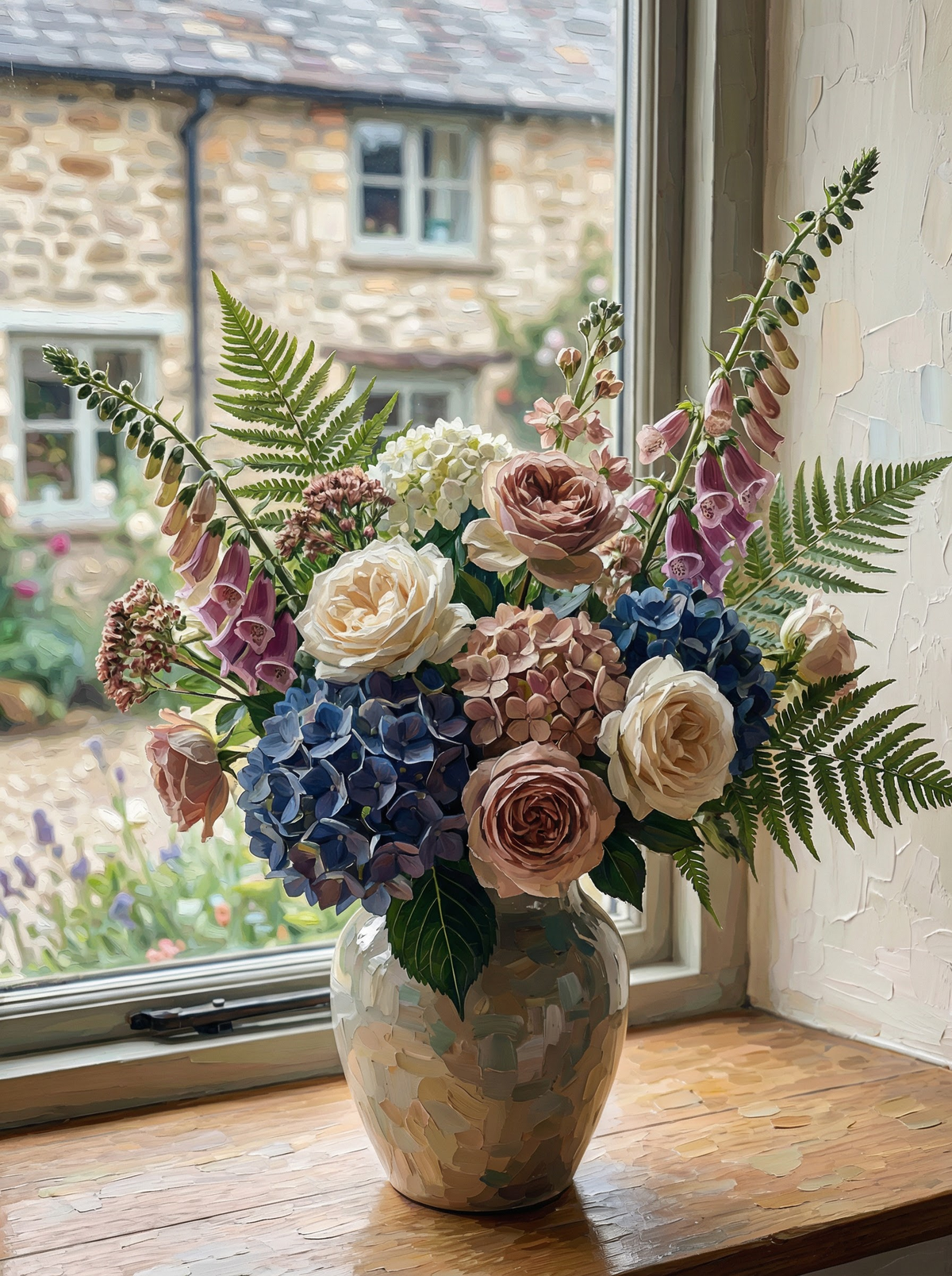Porcelain Afternoon Arrangement (80 Colours)