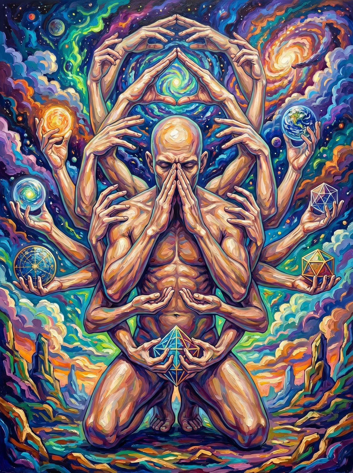 Psychedelic Cosmic Meditation (80 Colours)