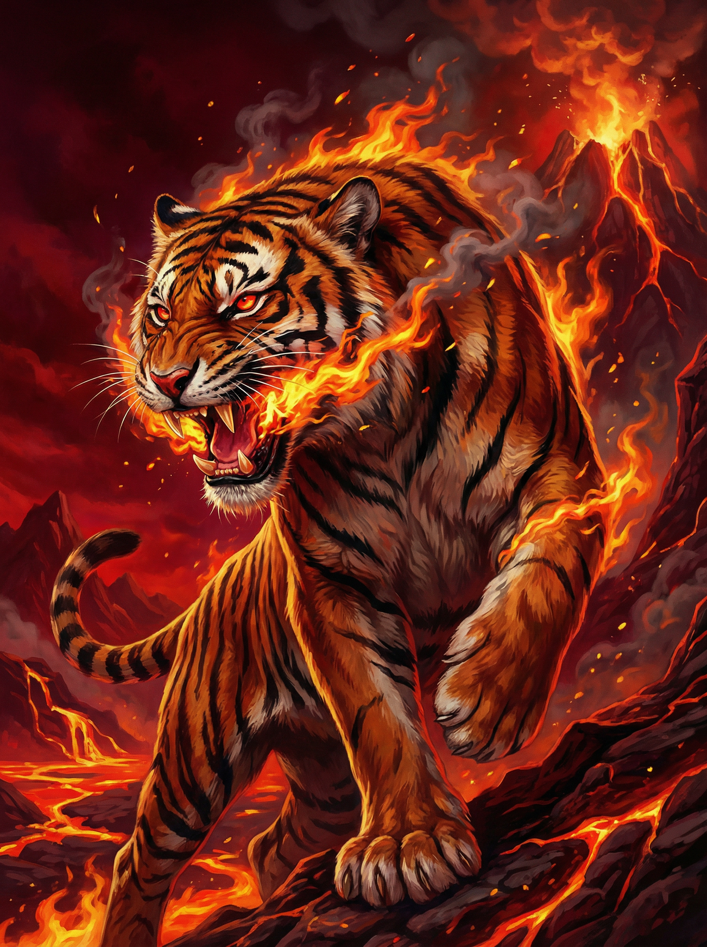 Tiger, Unextinguished (120 Colours)
