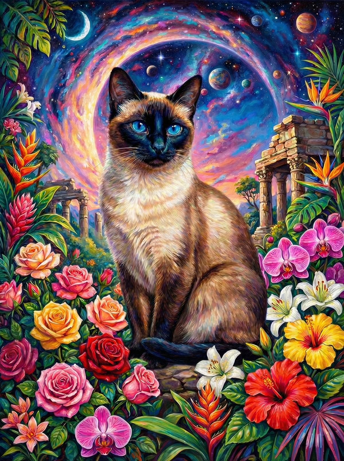 Siamese Garden Galaxy (80 Colours)