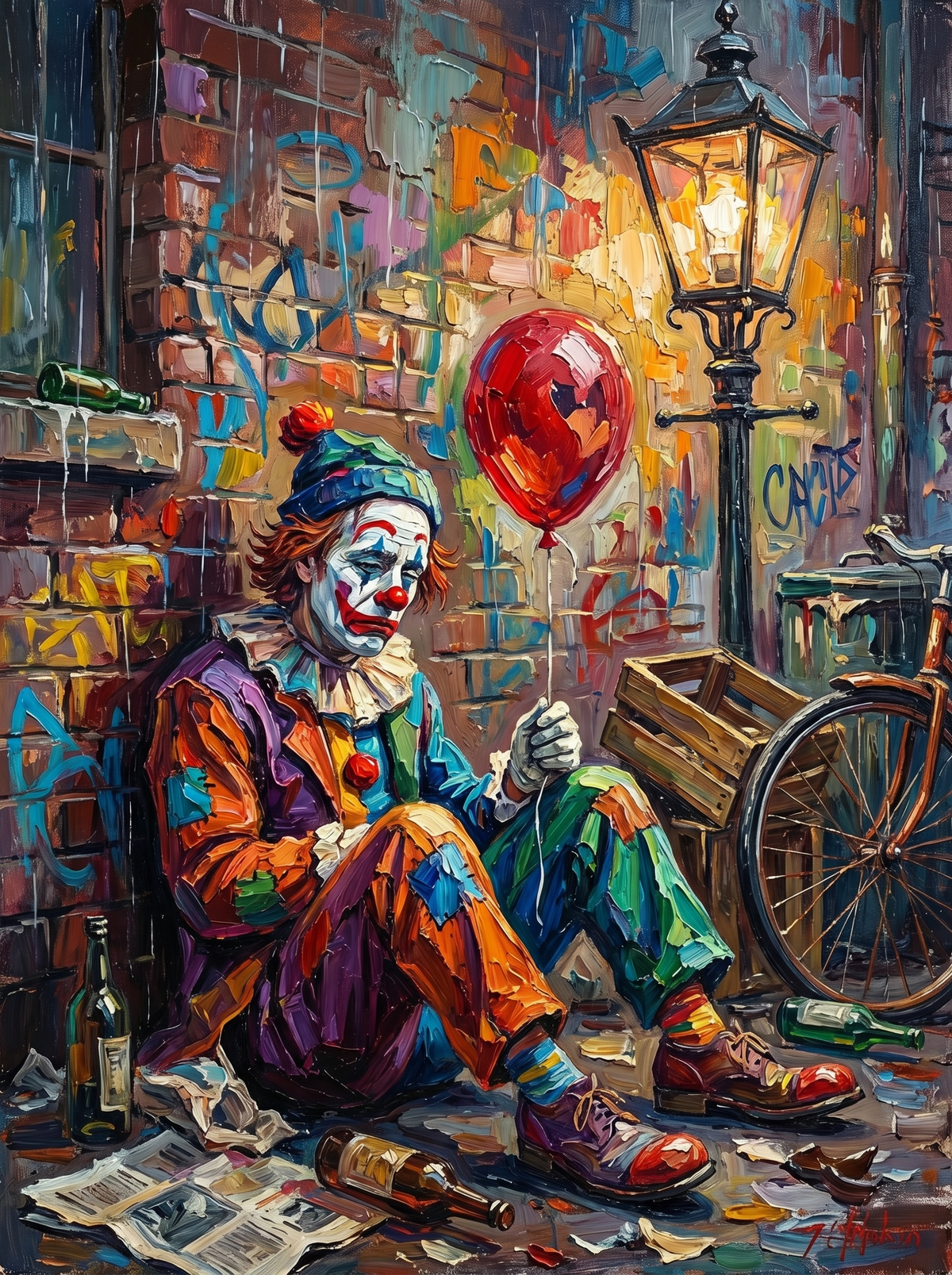 Urban Clown Lantern (80 Colours)