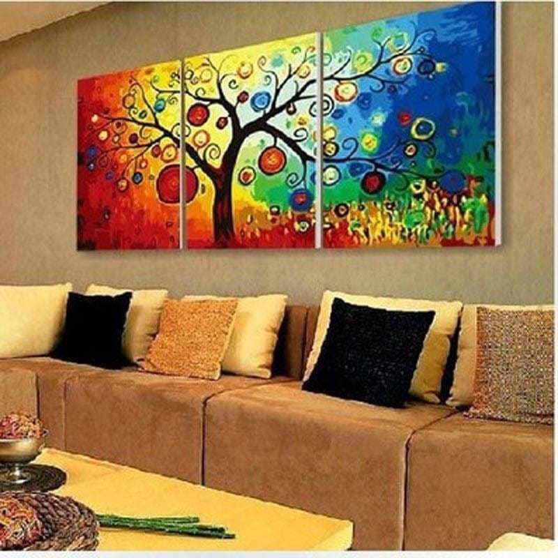 3PCS Multi Panel Paint by Numbers Kits VM96867 Australia Paint By Numbers