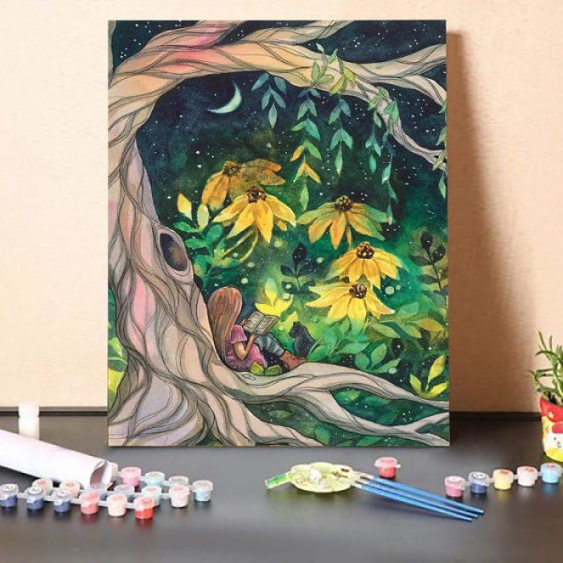 Among The Wildflowers Paint By Numbers Kit Australia Paint By Numbers