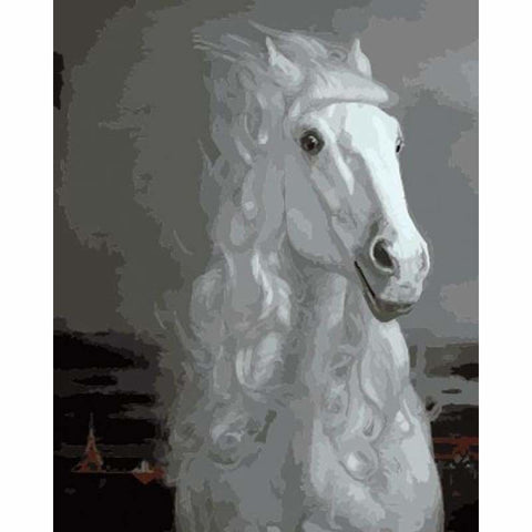 Animal Horse Diy Paint By Numbers Kits ZXB763 - NEEDLEWORK KITS