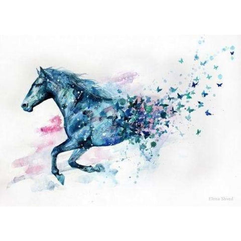 Animal Horse Diy Paint By Numbers Kits ZXQ3216 - NEEDLEWORK KITS