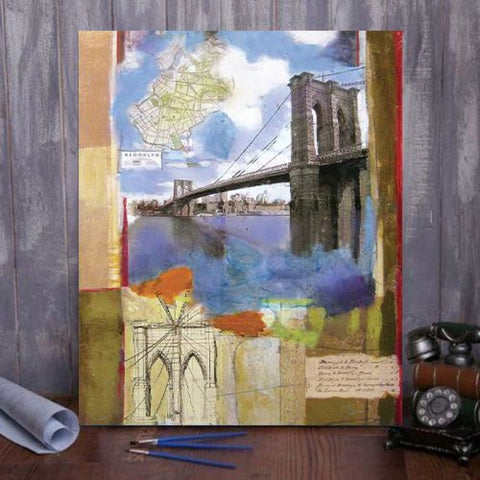 Brooklyn Bridge II Paint By Numbers Kit