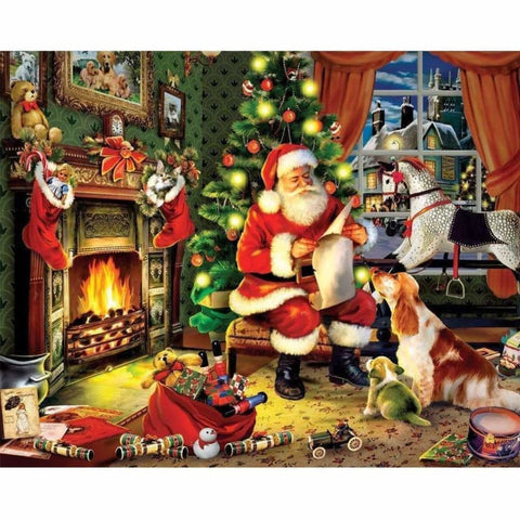 Christmas Diy Paint By Numbers Kits VM94656 - NEEDLEWORK KITS