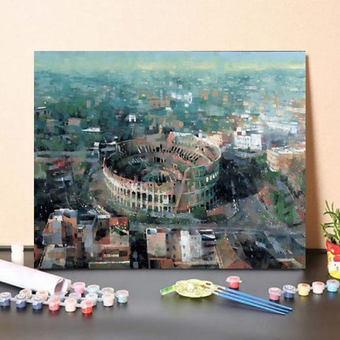 Colosseum Vista Paint By Numbers Kit