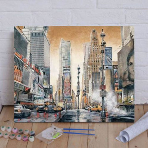 Crossroads (Times Square) Paint By Numbers Kit