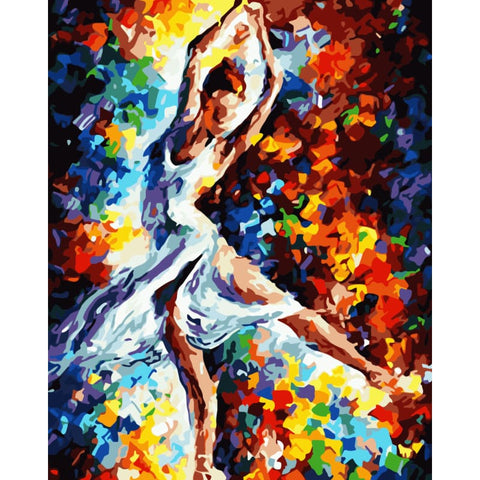Dancer Diy Paint By Numbers Kits WM-886 - NEEDLEWORK KITS