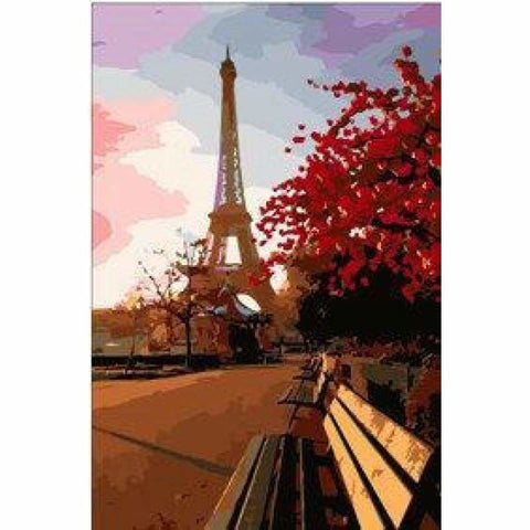 Eiffel Tower Diy Paint By Numbers Kits YM-4050-177 - NEEDLEWORK KITS