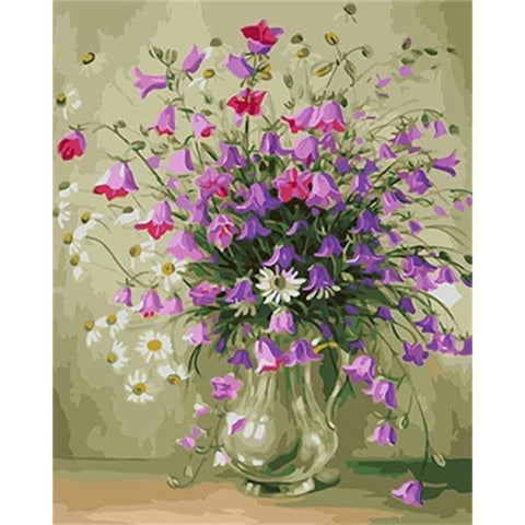 Flower Diy Paint By Numbers Kits VM95825 - NEEDLEWORK KITS