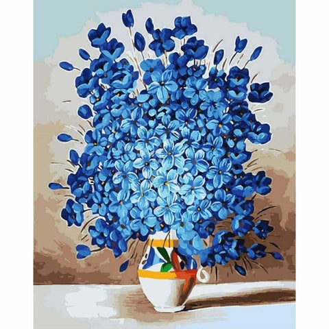 Flower Diy Paint By Numbers Kits YM-4050-143 - NEEDLEWORK KITS