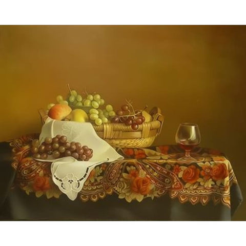 Fruit Paint By Numbers Kits ZXQ2245 - NEEDLEWORK KITS