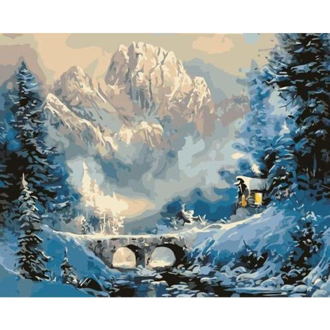 Landscape Nature Diy Paint By Numbers Kits SY-4050-064 ZXQ1701 - NEEDLEWORK KITS