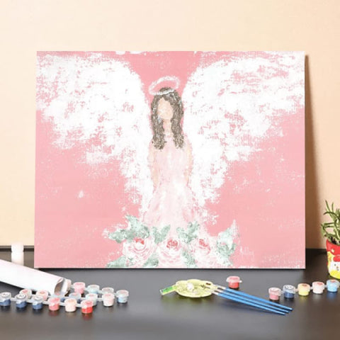 Paint by Numbers Kit-Camellia angel