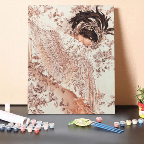Paint by Numbers Kit-Animal angel