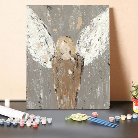 Paint by Numbers Kit-Angel guard