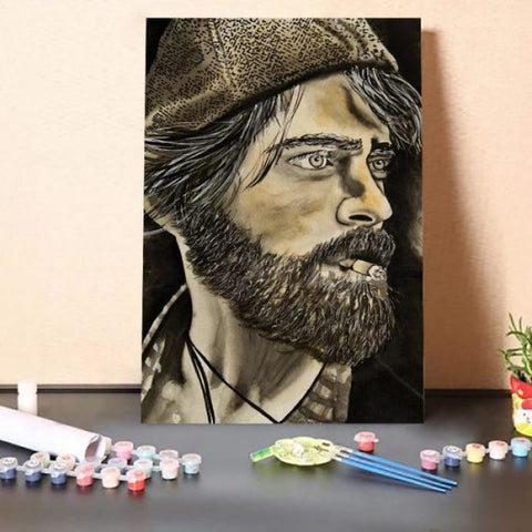 Paint By Numbers Kit-Bearded Man