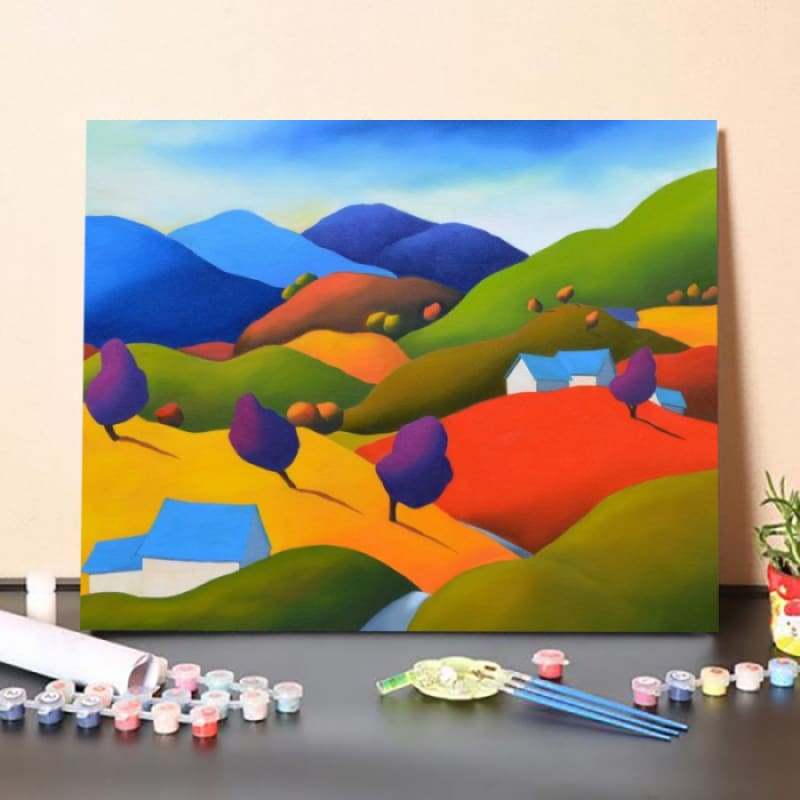 Paint By Numbers KitBlue River Australia Paint By Numbers