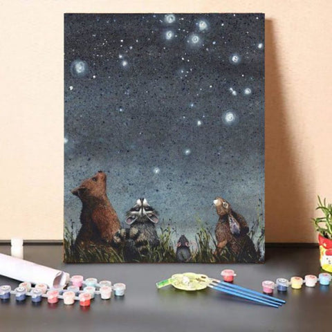 Paint by Numbers Kit – Constellations