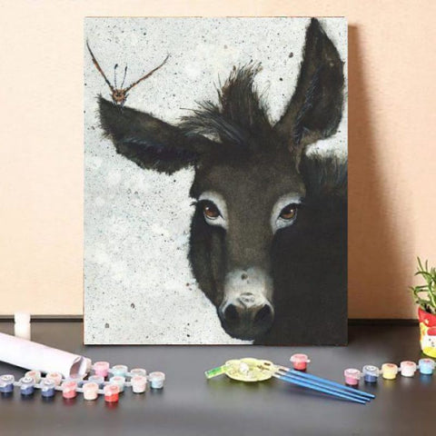 Paint By Numbers Kit – Donkey
