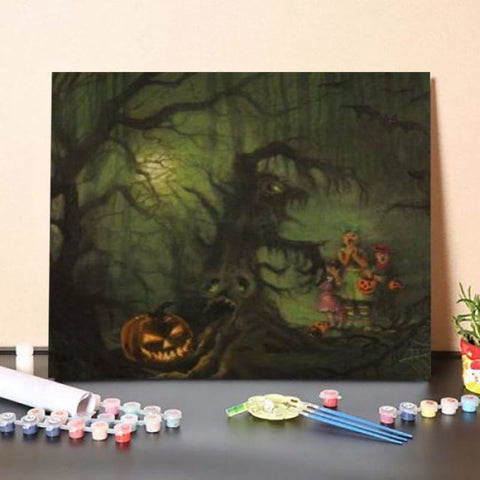 Paint By Numbers Kit – Halloween Shortcut