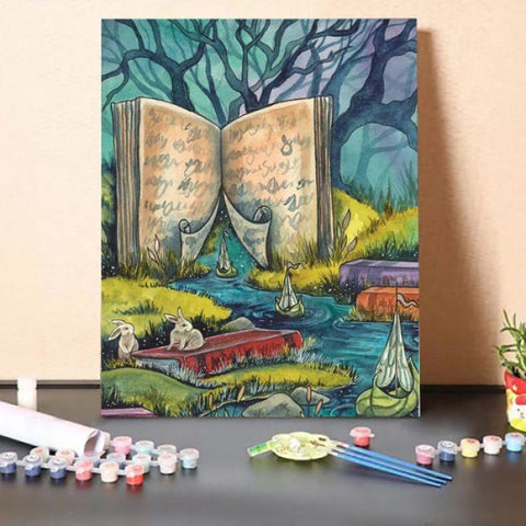 Paint By Numbers Kit Into Stories