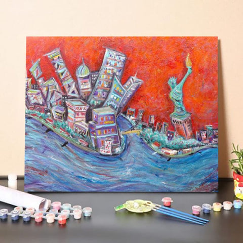 Paint By Numbers Kit-Lady Liberty
