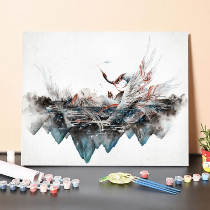 Paint by Numbers KitMountain river Australia Paint By Numbers