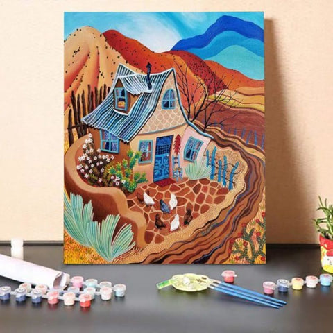 Paint By Numbers Kit Sweet Casa