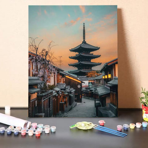 Paint by Numbers Kit – Yasaka Pagoda Kyoto