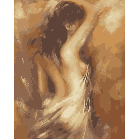 Portrait Nude Diy Paint By Numbers Kits WM-1443 - NEEDLEWORK KITS